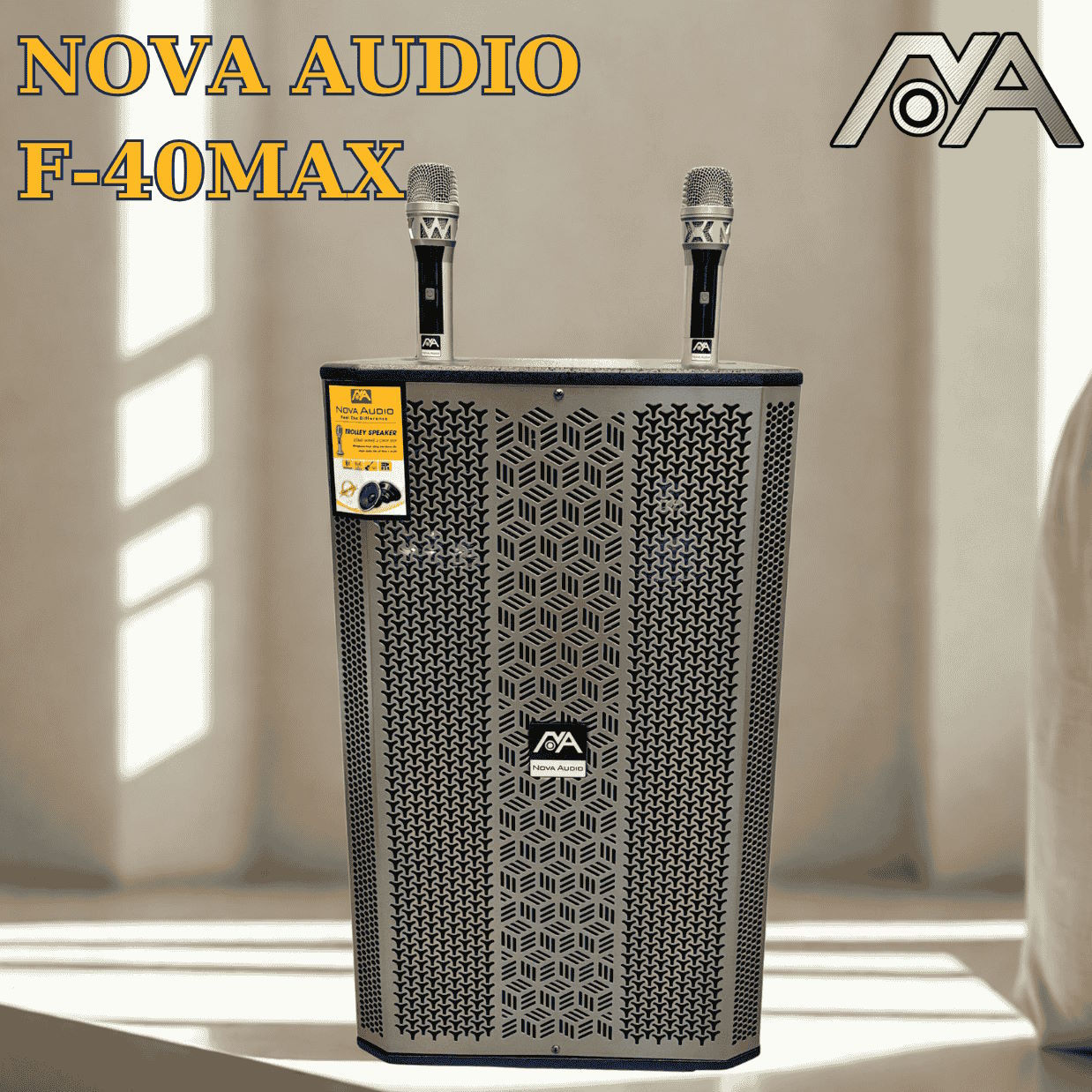 Loa Karaoke di động Nova Audio F-40MAX