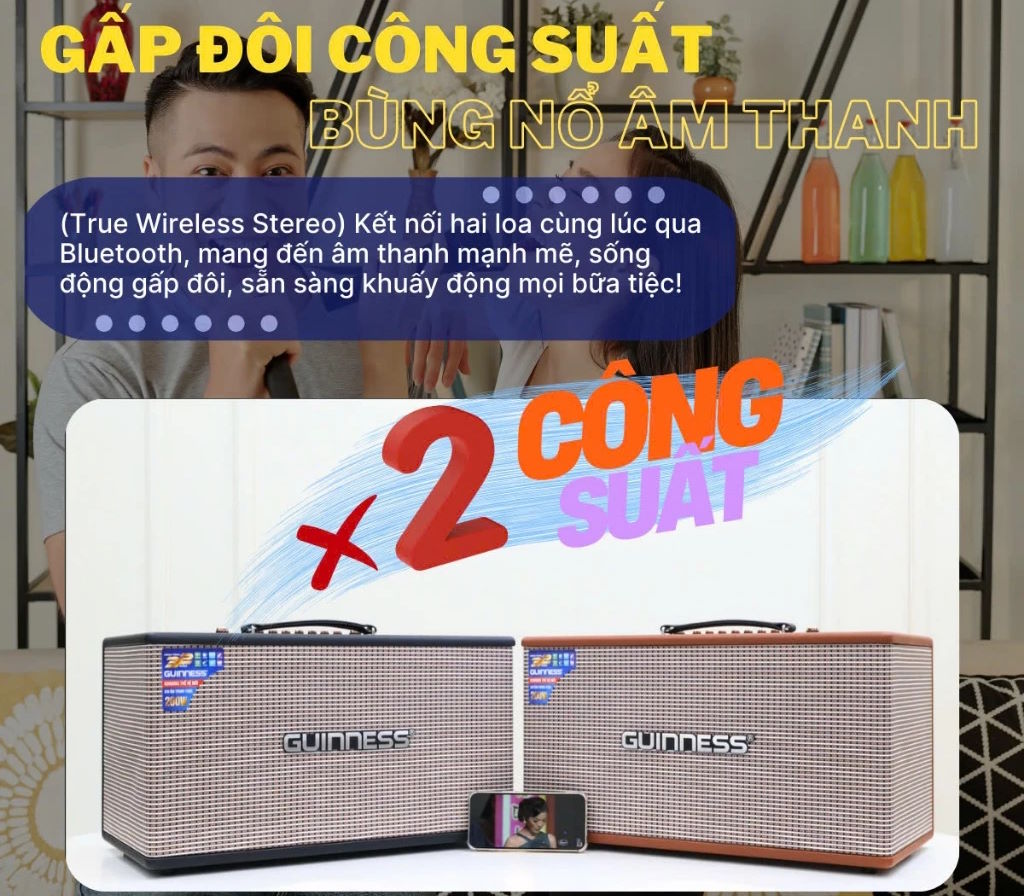 Loa xách tay Guinness GX-315