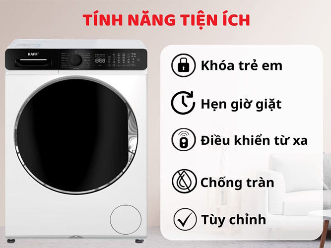 Máy giặt có khóa trẻ em Máy giặt