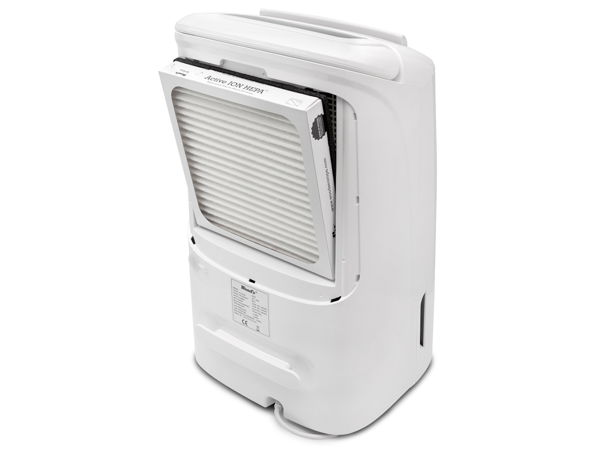 Máy hút ẩm kèm lọc không khí trang bị màng lọc Active ION HEPA Máy hút ẩm kèm lọc không khí