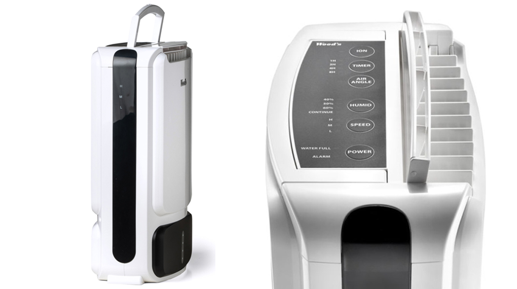 Máy hút ẩm Woods có quai xách di chuyển Máy hút ẩm Woods