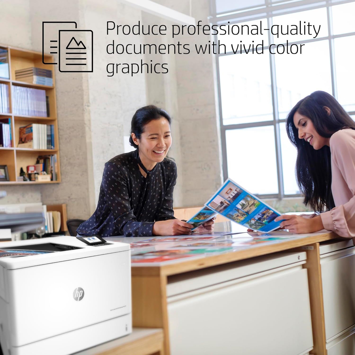 In ấn chuyên nghiệp, màu sắc sống động Máy in HP Color LaserJet Ent M751DN