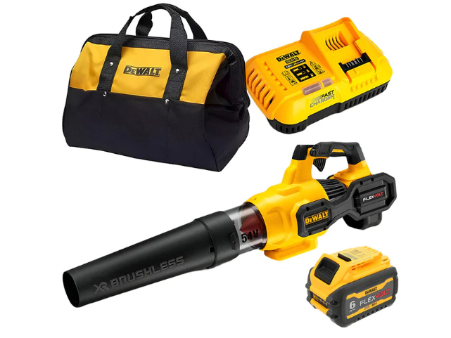 Máy thổi lá DCMBA572T1 kèm 1 pin 6Ah và 1 sạc Máy thổi lá DCMBA572T1