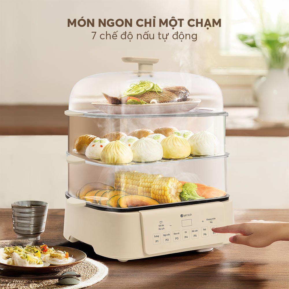 Nồi lẩu hấp điện Elmich STE-0299
