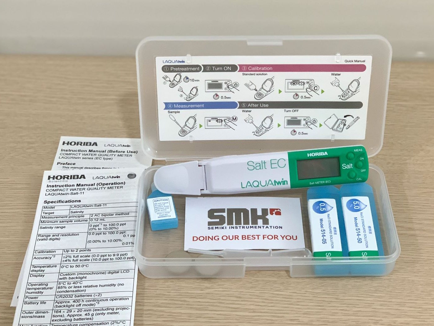 Bút đo độ mặn Horiba Salt-11