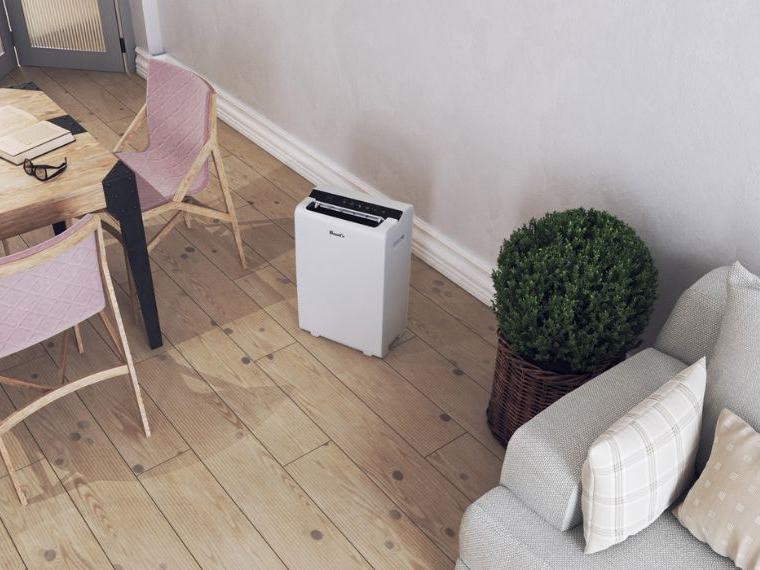 Máy hút ẩm Woods WDD90 dùng được ở môi trường lạnh Máy hút ẩm Woods WDD90