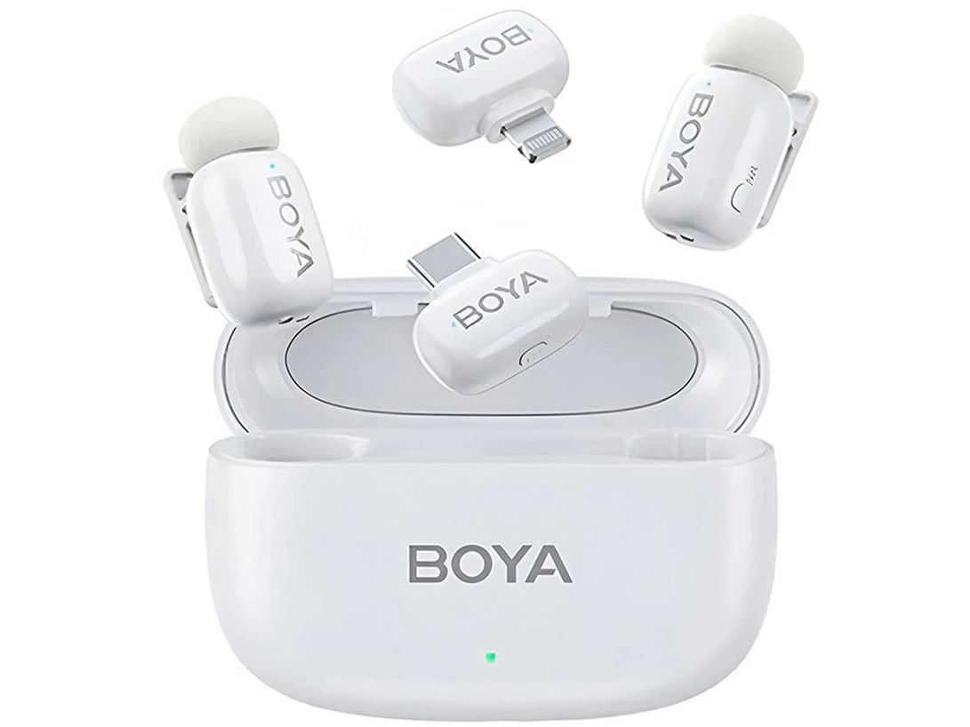 Micro không dây Boya mini-13 - Màu trắng