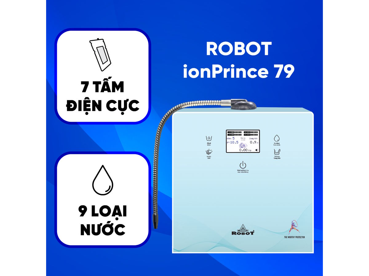 Máy lọc nước điện giải  