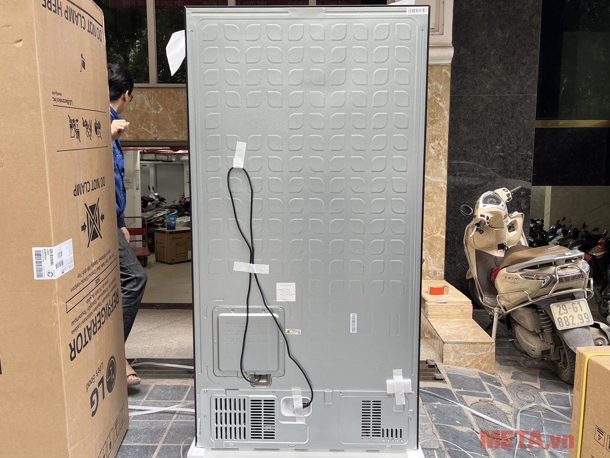 Mặt sau của tủ Tủ lạnh LG GR-B256BL