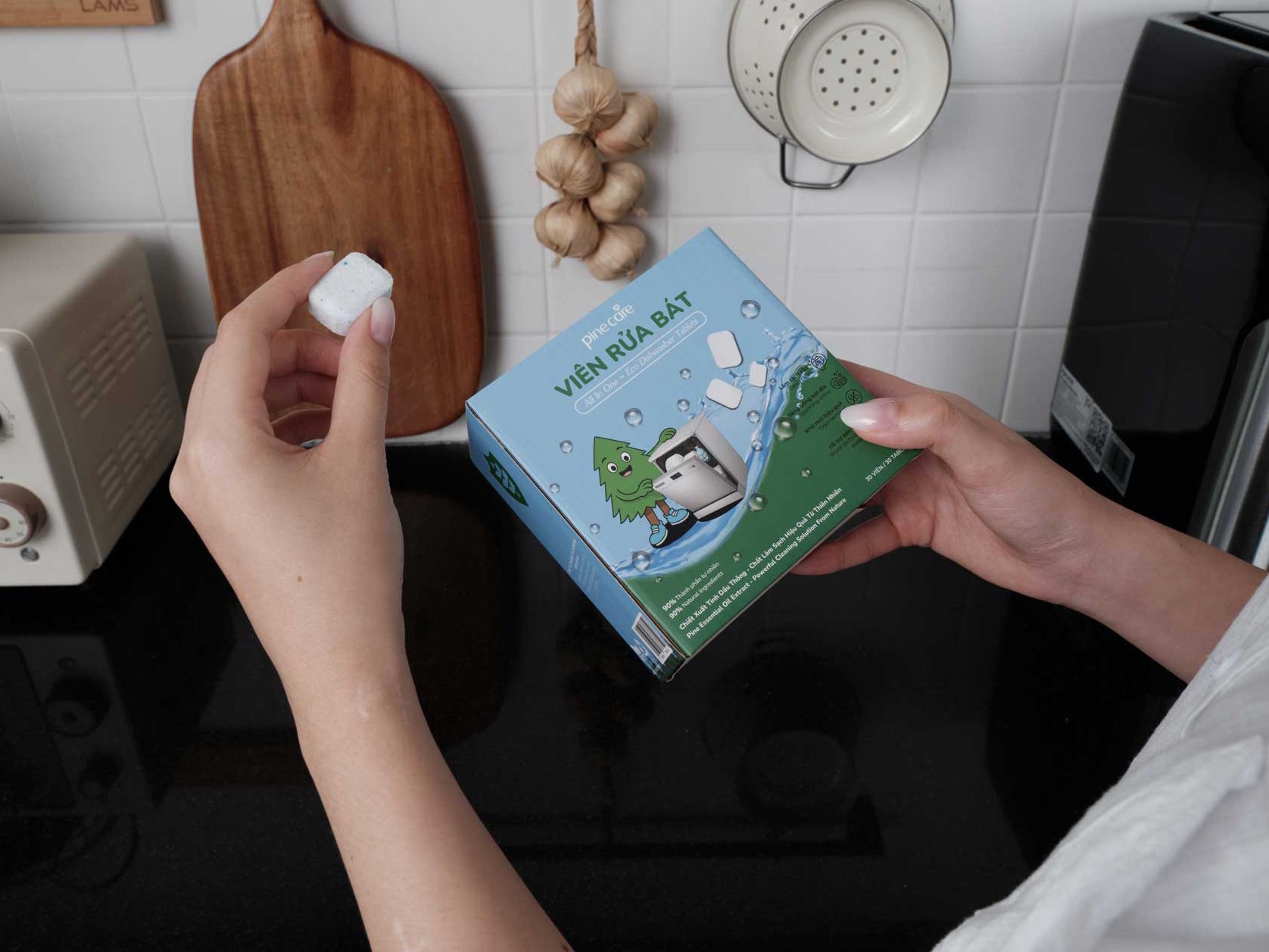 Viên rửa bát hữu cơ Pine Care (30 viên)