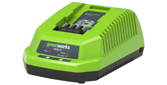 Bộ sạc pin Greenworks 40V 2A 2900662 Bộ sạc pin Greenworks 40V 2A 2900662