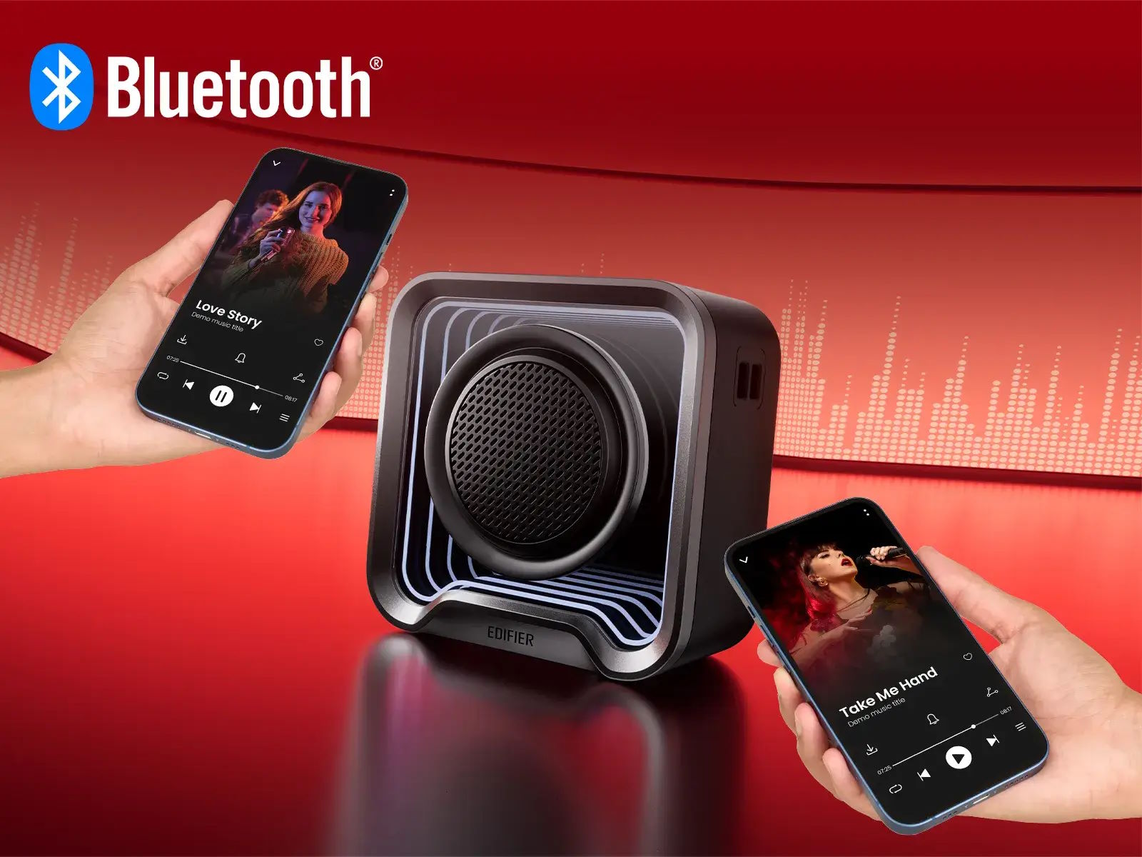 Kết nối Bluetooth 6.0 ổn định và linh hoạt Loa Bluetooth Edifier QS20