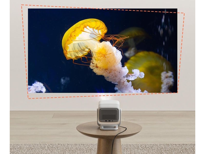 Máy chiếu giải trí nhỏ gọn, dễ di chuyển Máy chiếu giải trí