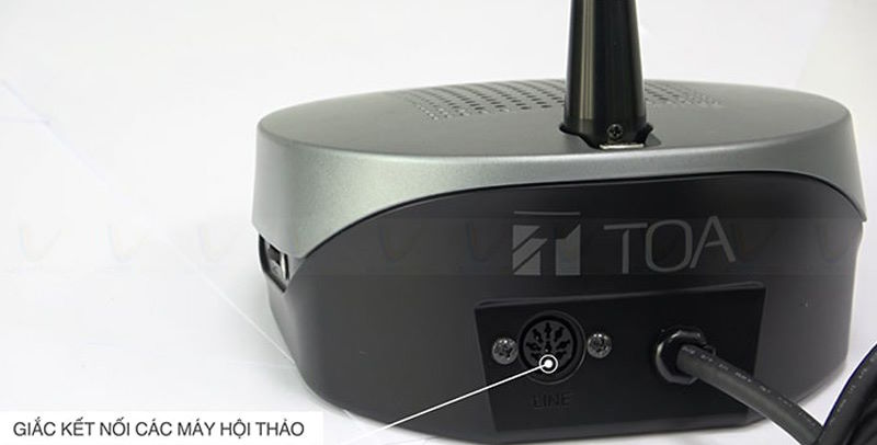 Hỗ trợ kết nối tai nghe và ghi âm tiện dụng TOA TS-691L-AS