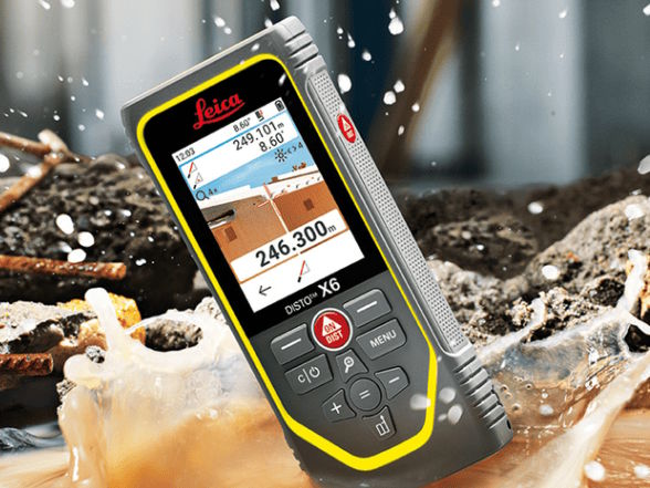 Máy đo khoảng cách laser chống nước, chống bụi tốt Máy đo khoảng cách laser