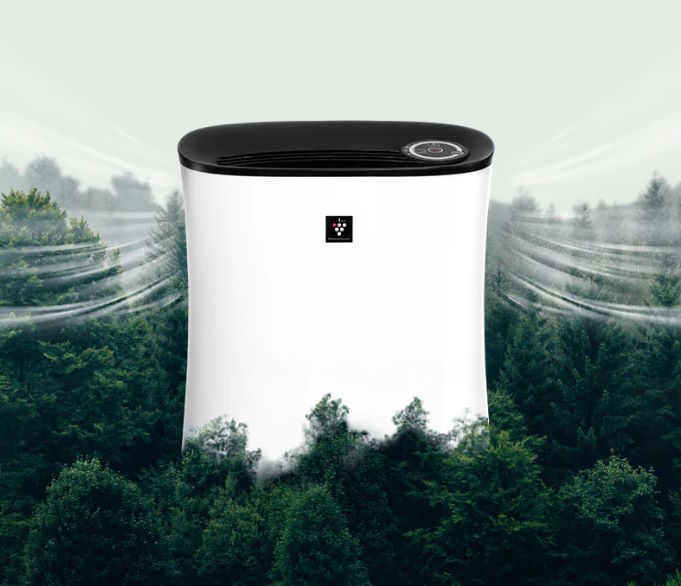 Chế độ HAZE – Làm sạch mạnh mẽ, nhanh chóng Máy lọc không khí Sharp