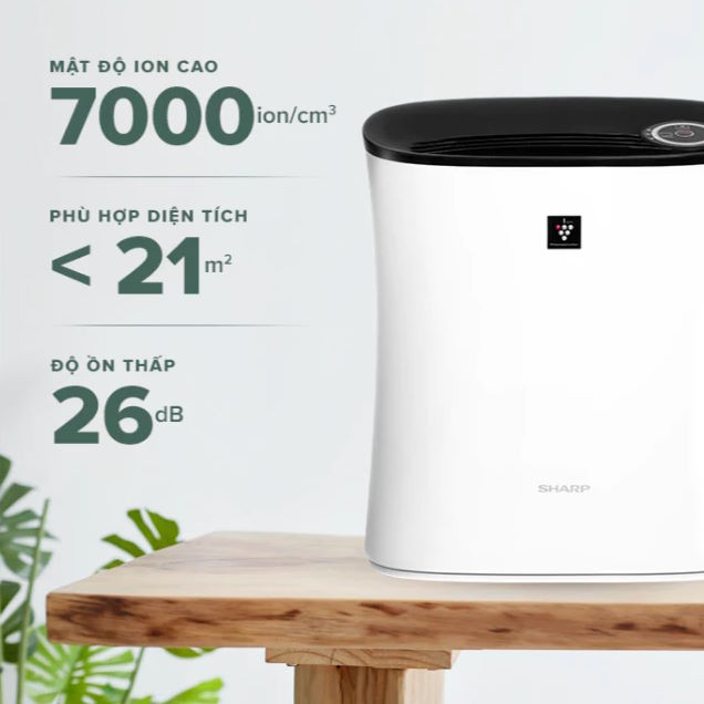 Công nghệ Plasmacluster Ion tiên tiến Máy lọc Sharp FP-FE33V-B