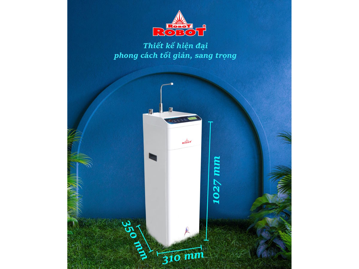 Kích thước máy lọc nước Robot HydroElite-9 Máy lọc nước Robot HydroElite-9