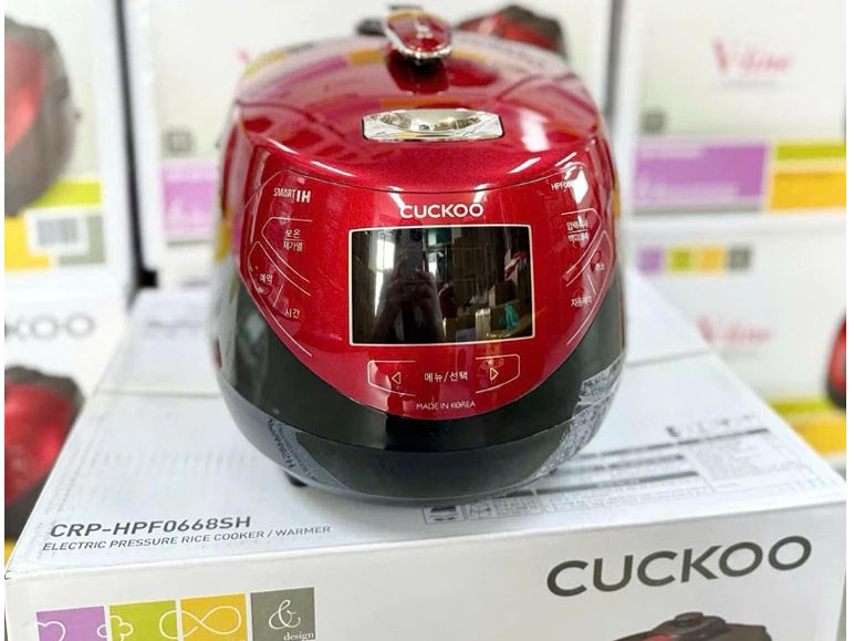 Nồi cơm điện cao tần áp suất Cuckoo CRP-HPF0668SH Nồi cơm điện cao tần áp suất Cuckoo CRP-HPF0668SH