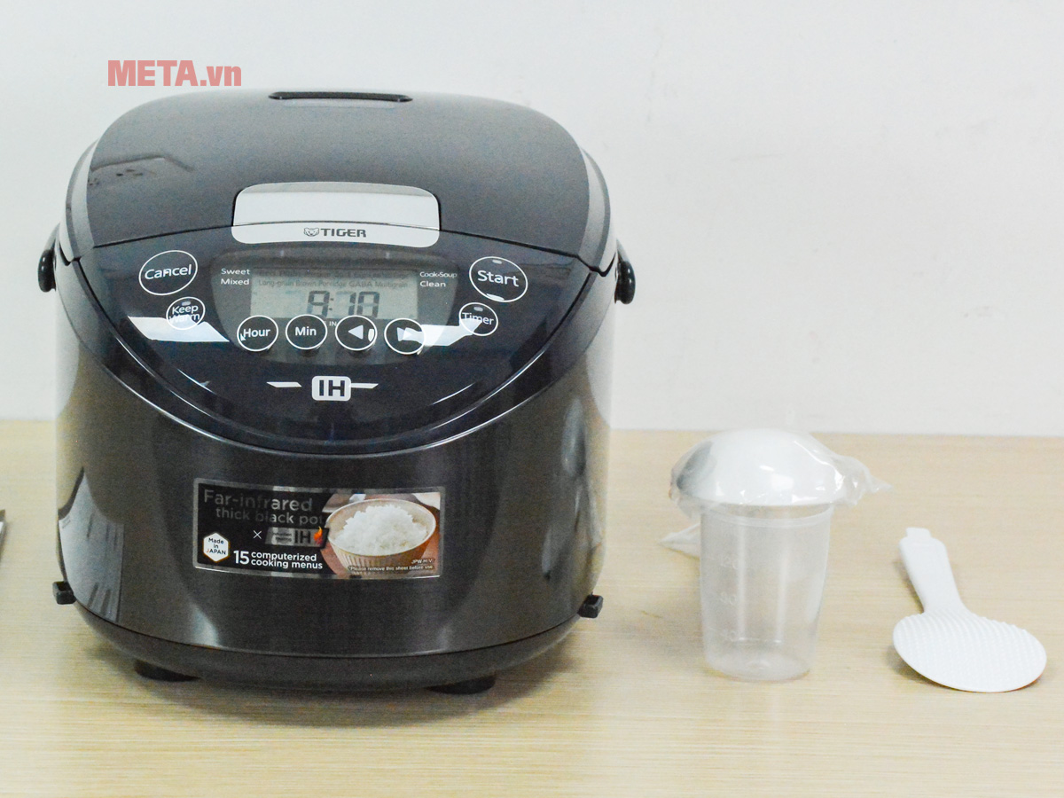 Bộ sản phẩm Nồi cơm điện tử cao tần Tiger JPW-H18V Tiger JPW-H18V