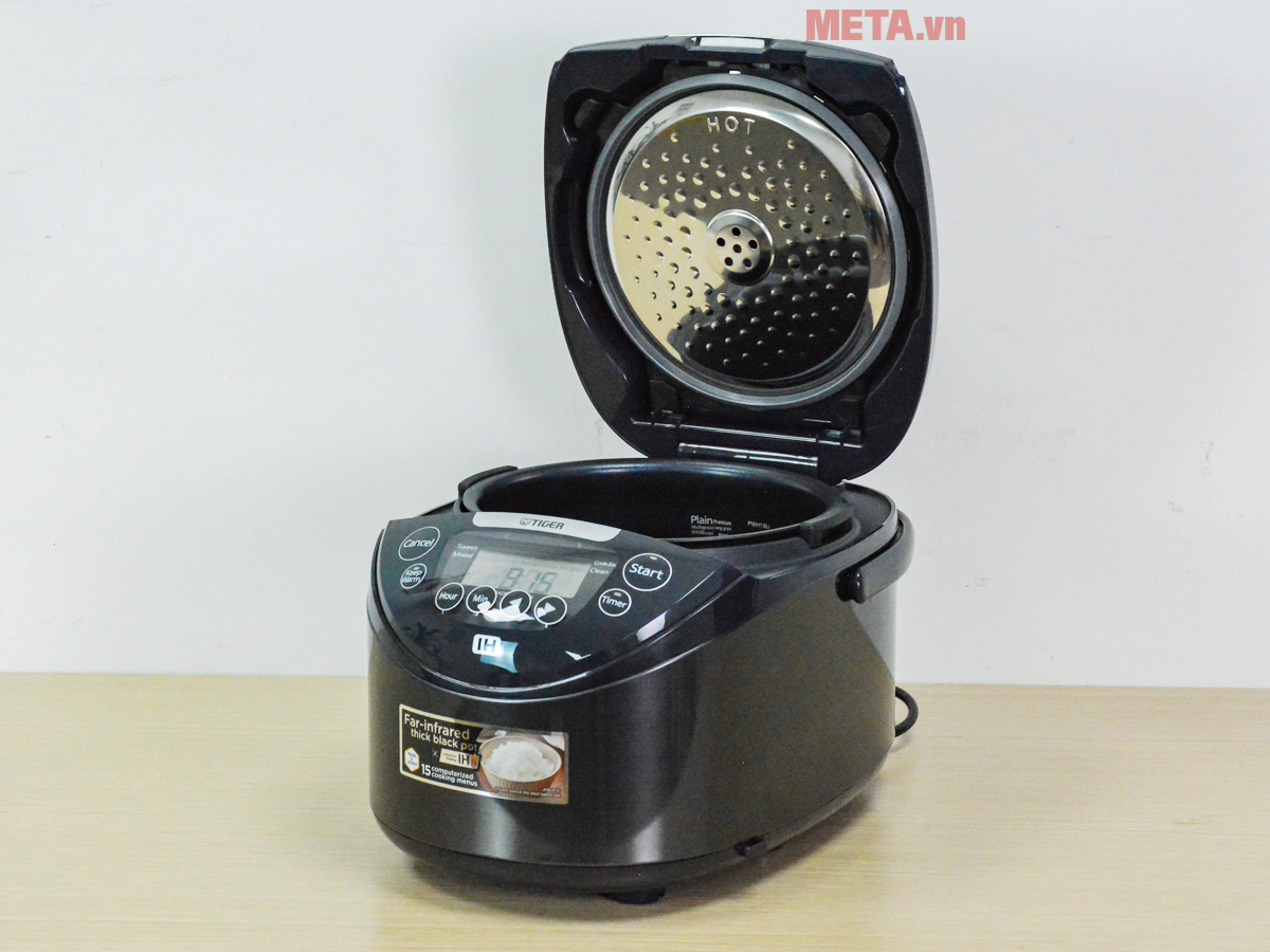 Nồi cơm cao tần Tiger JPW-H18V phù hợp cho gia đình 4 - 6 người Nồi cơm cao tần Tiger JPW-H18V