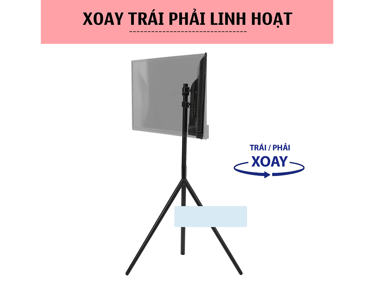 Giá treo tivi xoay trái phải linh hoạt Giá treo tivi