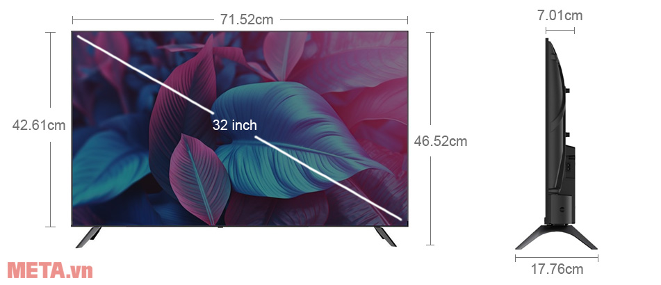 Google Tivi Coocaa HD 32 inch 32Z85