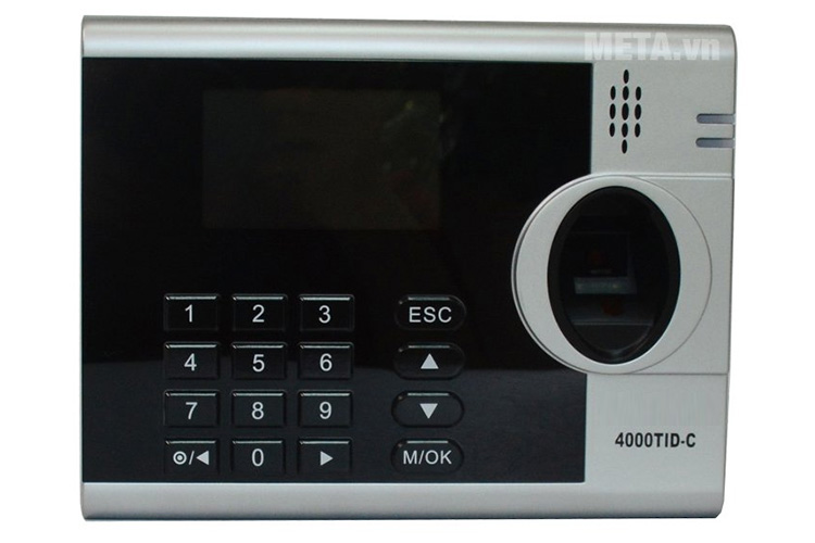 Máy chấm công vân tay, thẻ cảm ứng ZKTeco 4000TID-C có phát ra giọng nói khi chấm công 