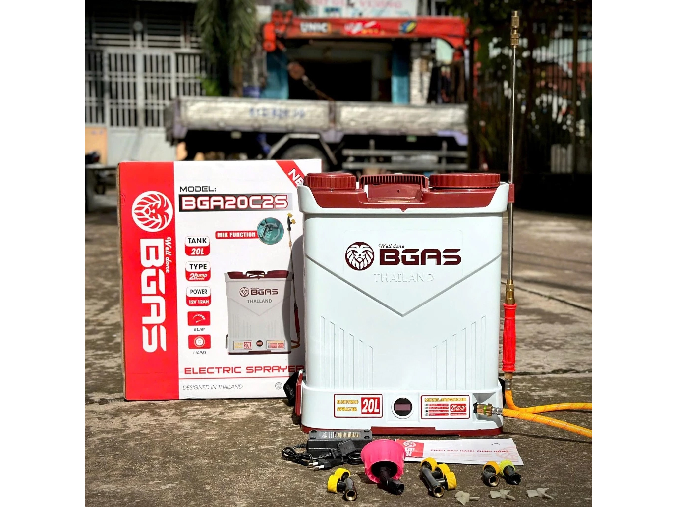 Máy phun thuốc Bgas BGA20C2S Máy phun thuốc Bgas BGA20C2S