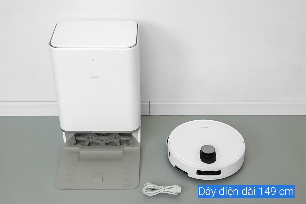 Xiaomi Vacuum 5 EU hỗ trợ hút bụi và lau nhà Xiaomi Vacuum 5 EU