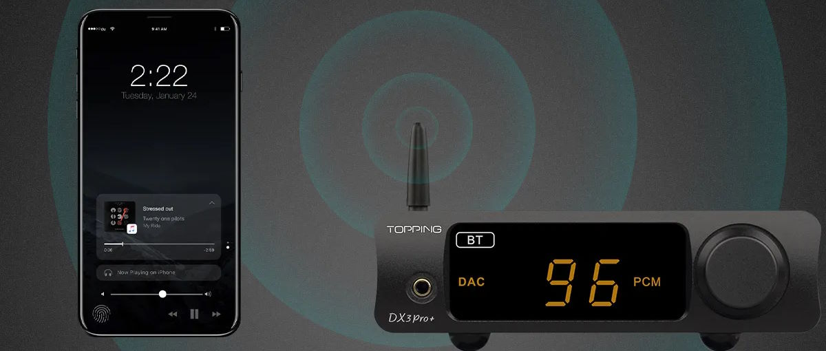 Bluetooth 5.0 LDAC – Trải nghiệm không dây chất lượng cao DAC Topping