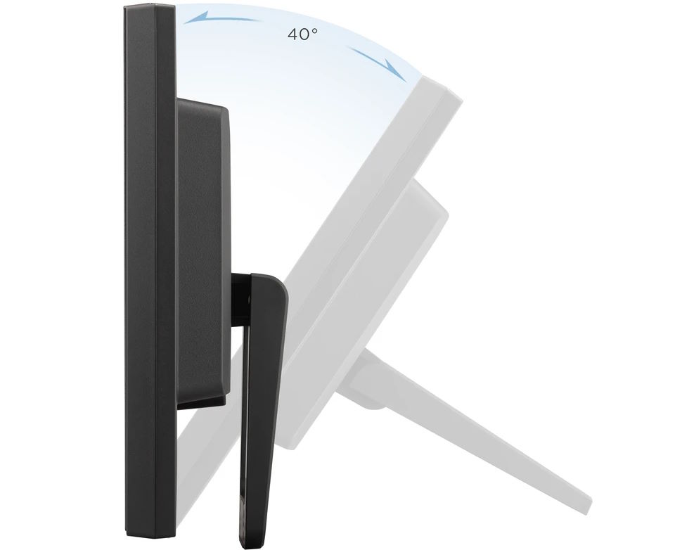 Tương tác thoải mái với khả năng điều chỉnh độ nghiêng 40° ViewSonic TD2223-2