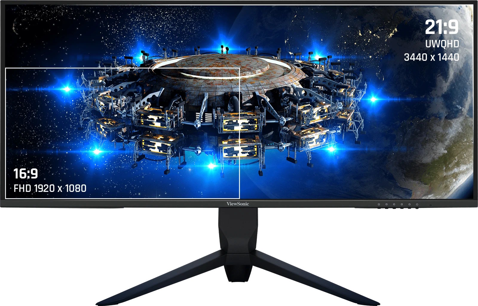 Màn hình UltraWide 34 inch – Không gian mở rộng vượt trội Màn hình ViewSonic VX3480-2K-Pro 34 inch