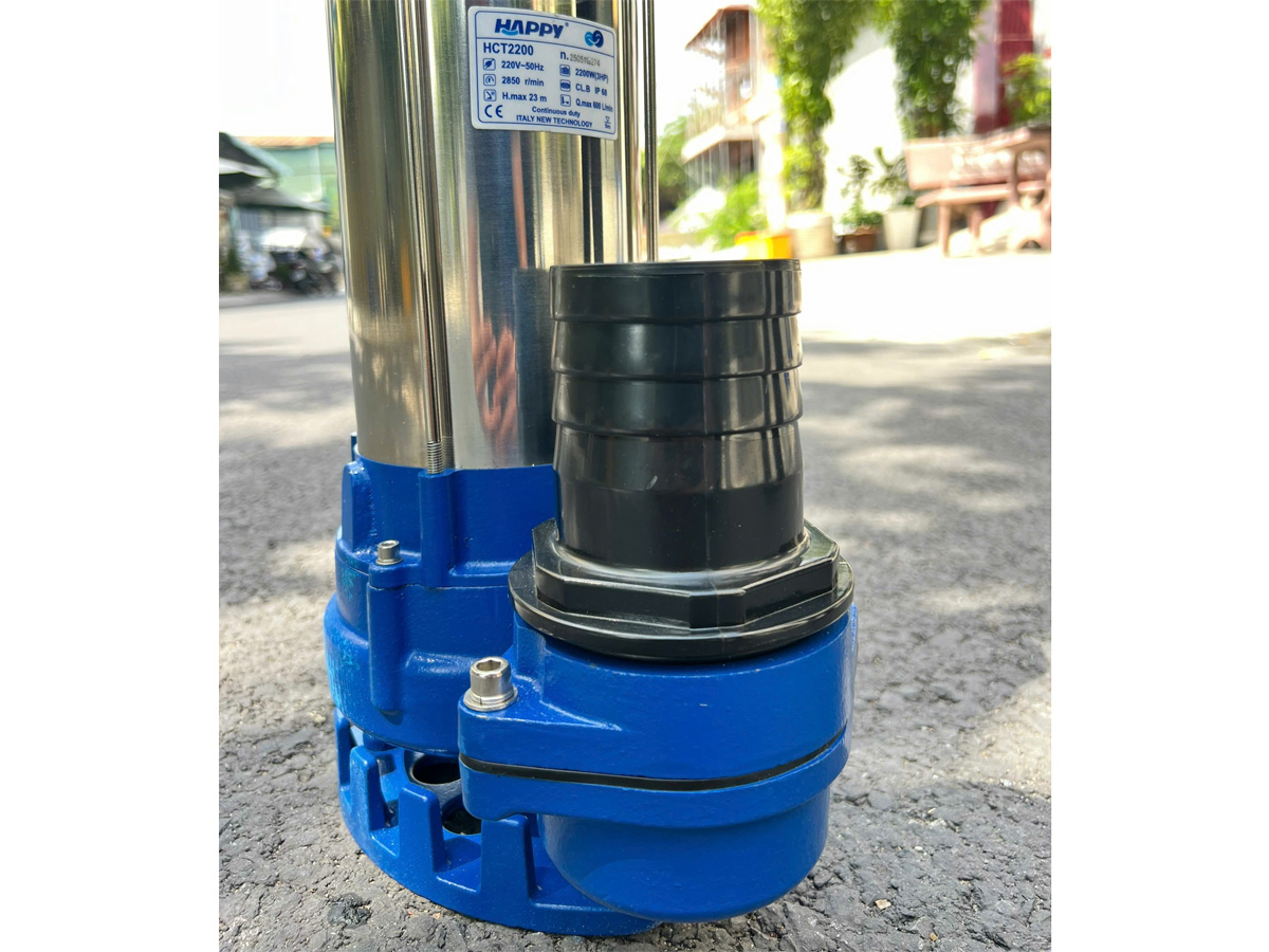 Máy bơm chìm nước thải inox Happy HCT2200H