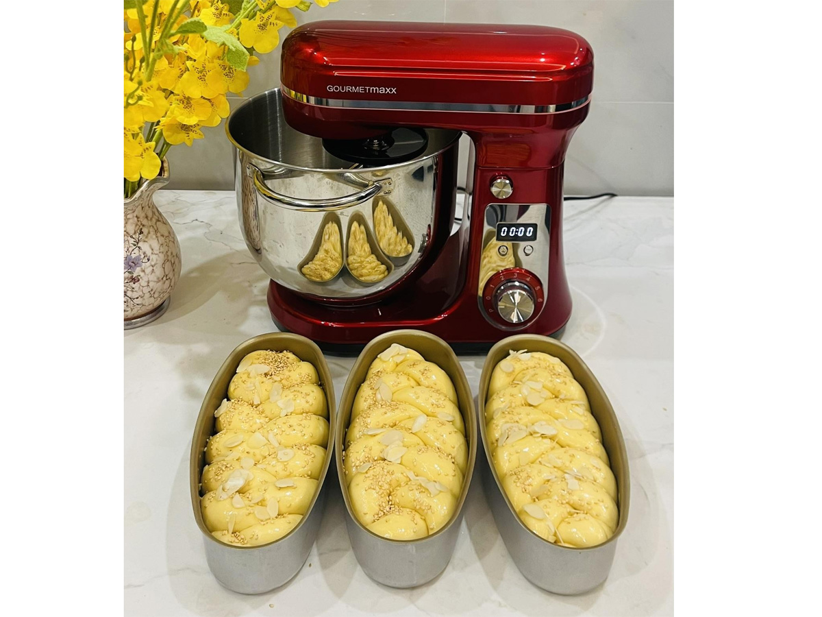 Máy trộn bột Gourmetmaxx GMSM Pro làm bánh ngon Máy trộn bột Gourmetmaxx GMSM Pro làm bánh ngon