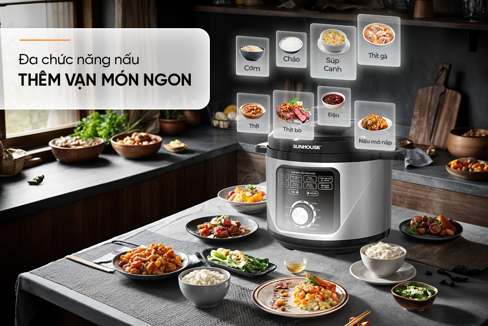 SHD1551 đa chức năng nấu SHD1551