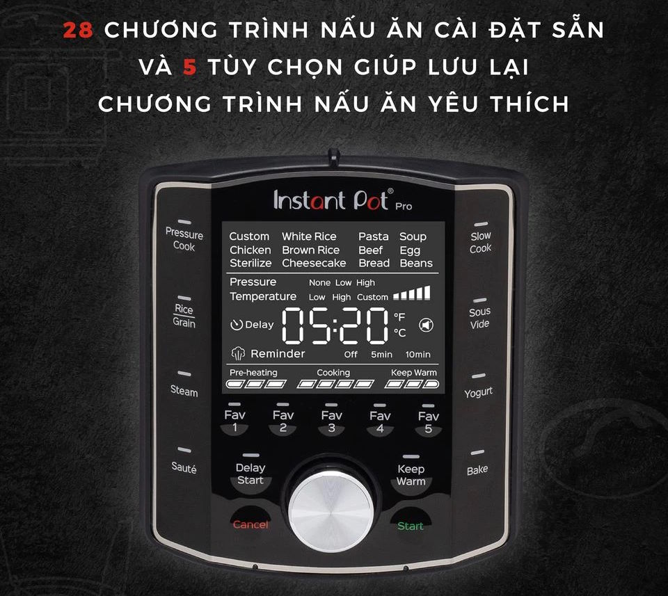 Nồi áp suất Instant Pot Pro 60 2026
