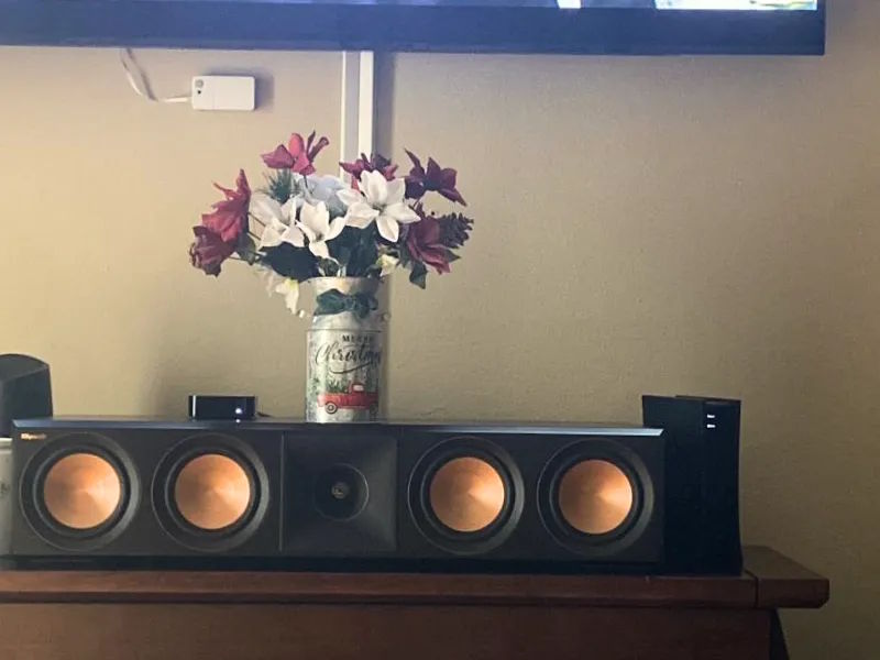 Loa Center Klipsch kết nối được với ampli và receiver Loa nghe nhạc