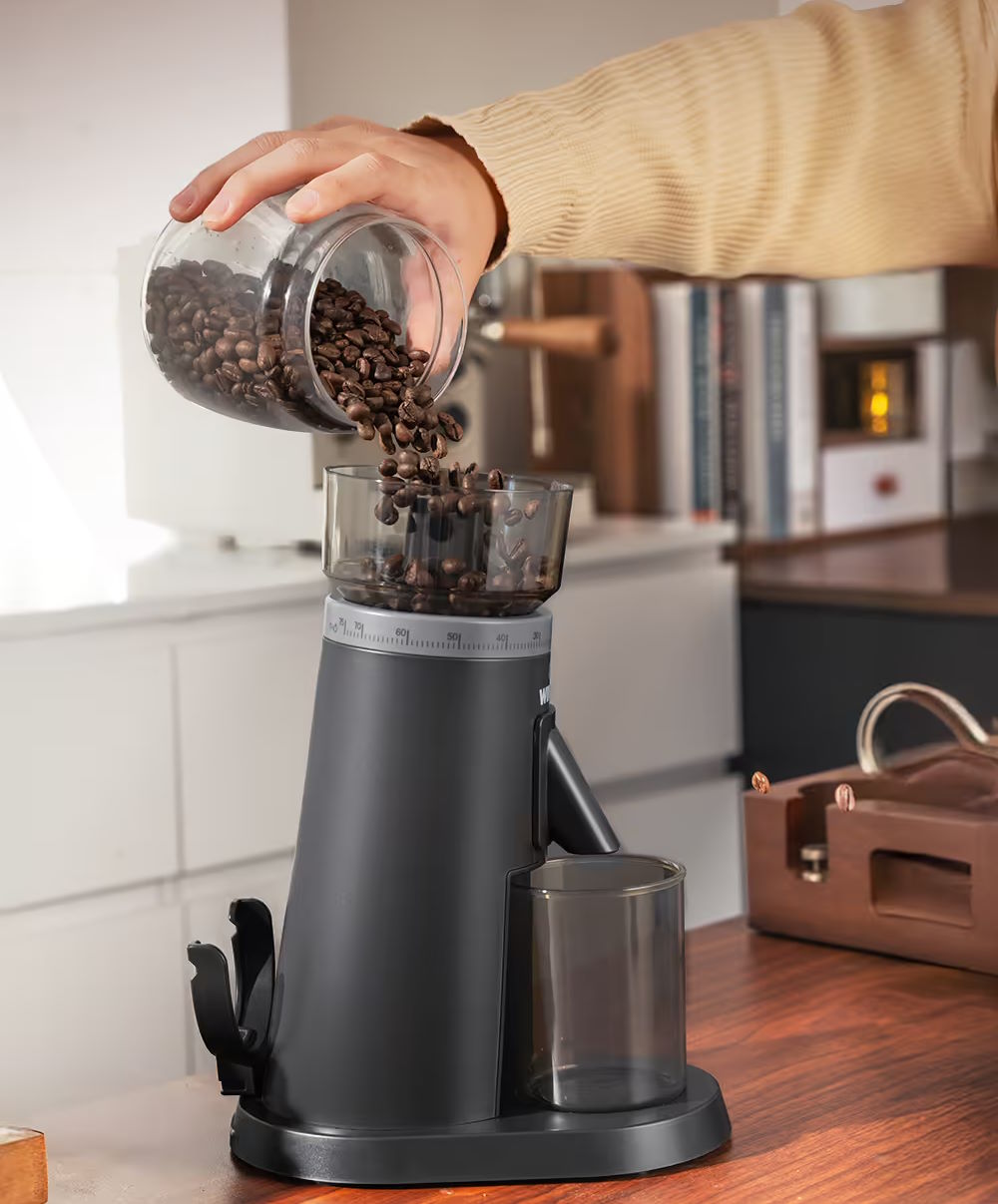 Phễu chứa 120g – giữ hương vị luôn tươi mới Máy xay Single Dose Winci SD48