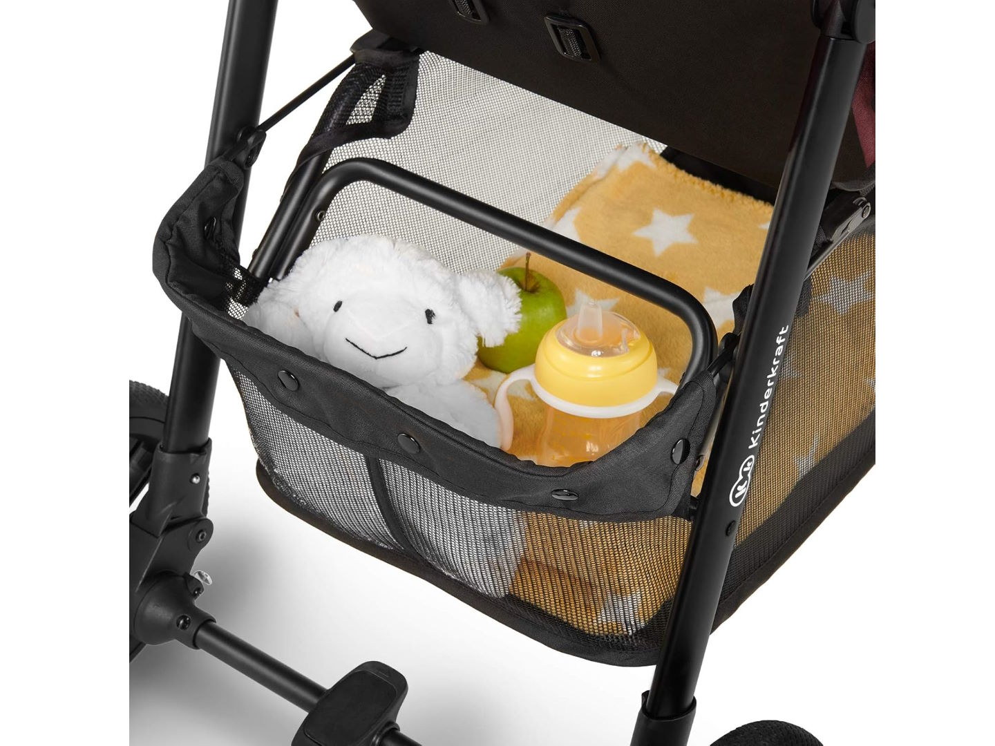 Giỏ đựng đồ lớn và túi phụ kiện tiện dụng Xe đẩy Kinderkraft