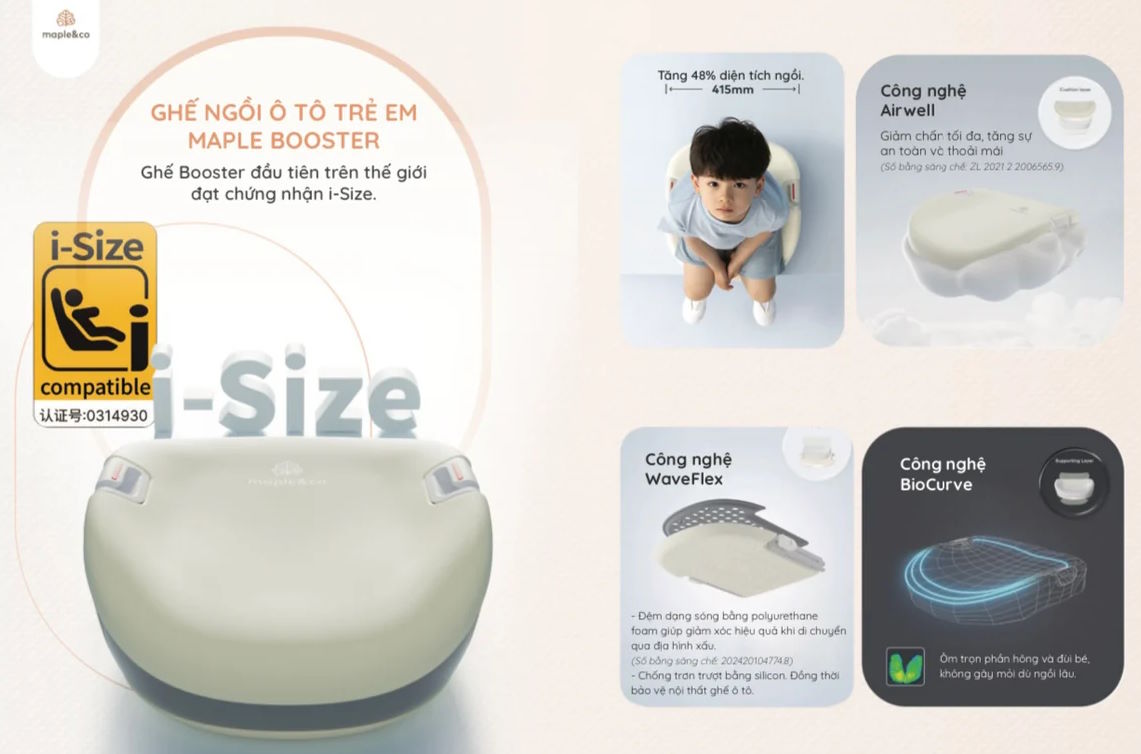 Dẫn dây an toàn thông minh – Đảm bảo đúng chuẩn Maple Booster