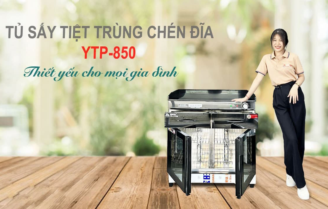 Không gian chứa rộng rãi – Sắp xếp khoa học, sấy khô hiệu quả Snow Village YTP-850