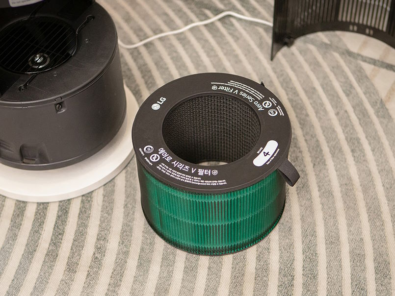 Hệ thống lọc 4 lớp – Thanh lọc không khí toàn diện Bộ lọc thay thế cho máy lọc không khí LG Puricare Aero Booster Pet PFSCQC01.AJP