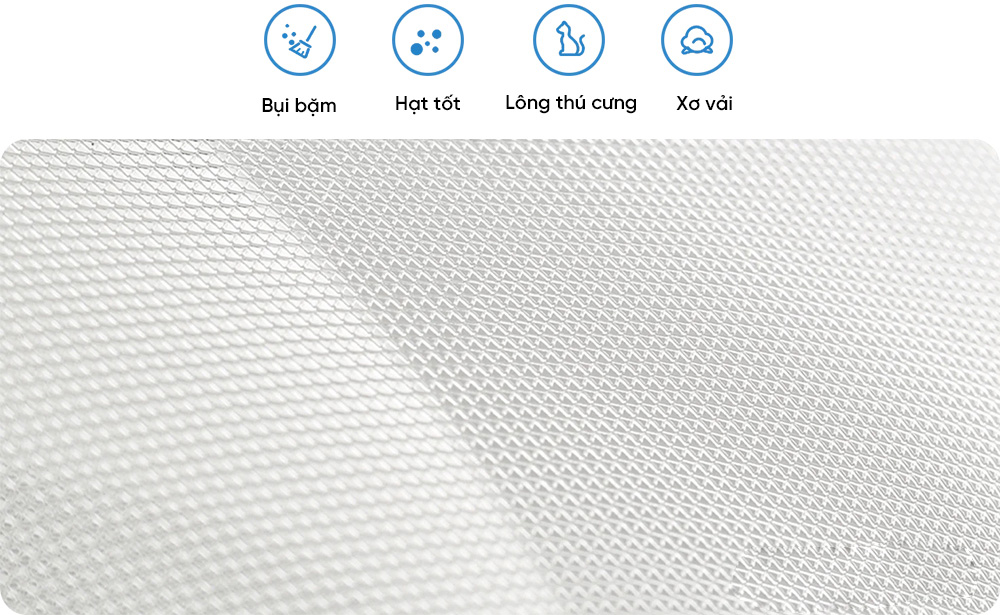 Bộ lọc sơ cấp 360° – Chặn hiệu quả các hạt bụi lớn Lõi lọc cho máy lọc Xiaomi 4 Compact BHR5861GL