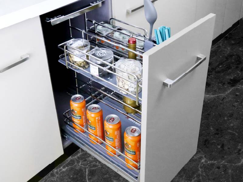 Giá dao thớt gia vị GrandX nan Oval SUS304 XK.40M2 Giá dao thớt gia vị GrandX nan Oval SUS304 XK.40M2