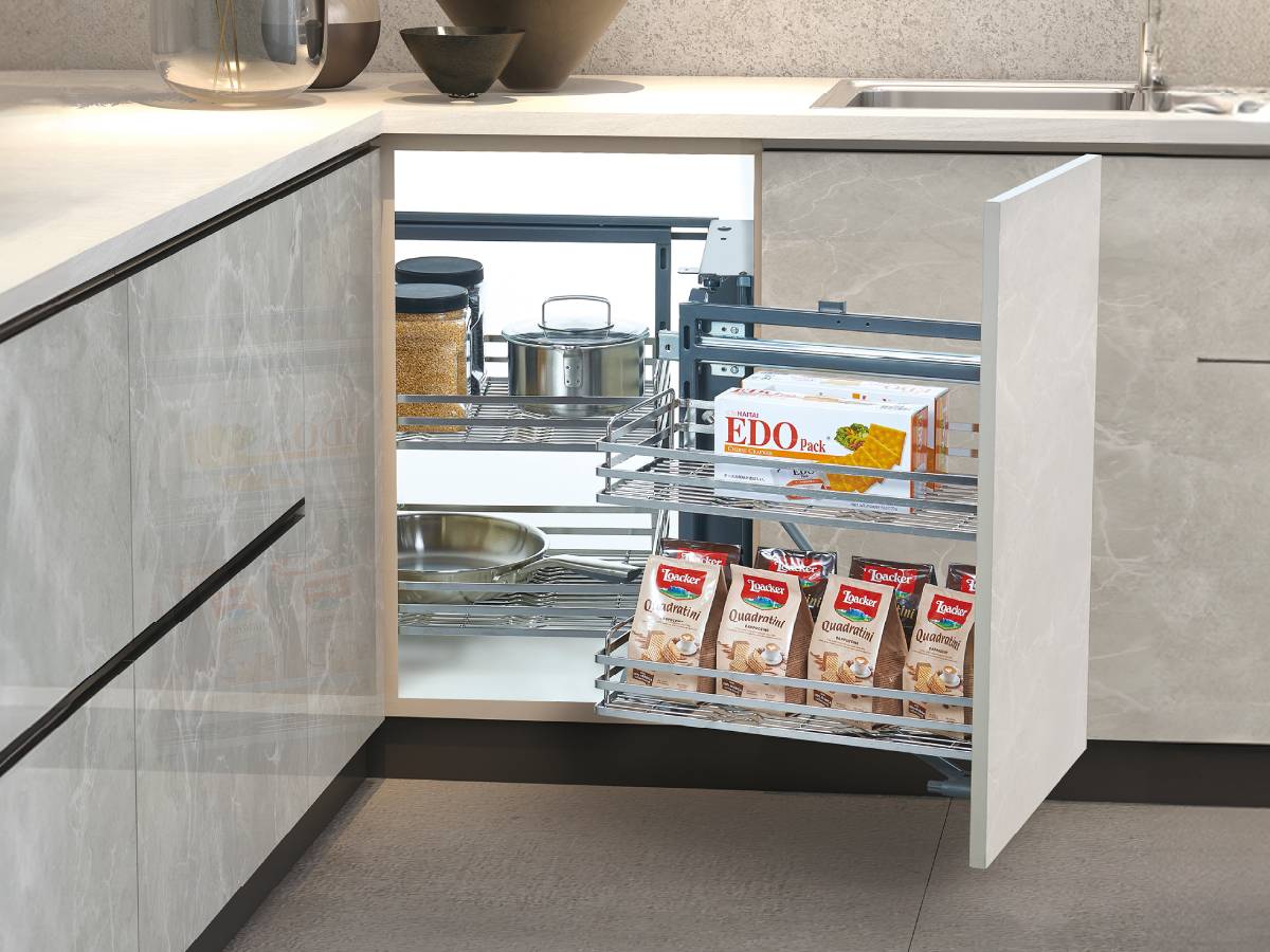 Kệ góc liên hoàn nan dẹt GrandX SUS304 XMC.45S Kệ góc liên hoàn nan dẹt GrandX SUS304 XMC.45S