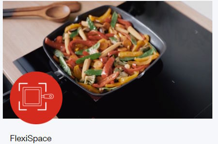 Tự động kích hoạt và kết nối vùng nấu linh hoạt Bếp từ Fagor