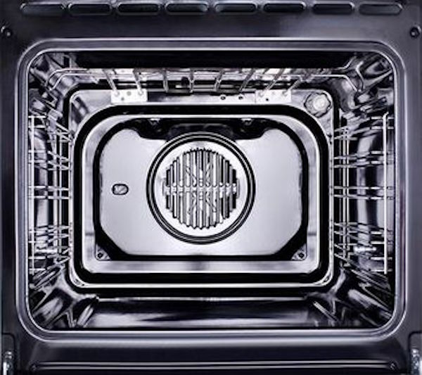 Khoang lò tráng men Top Slide – Dễ lau chùi Lò nướng âm tủ Fagor