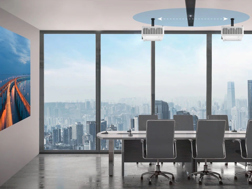 Lắp đặt linh hoạt với zoom quang học 1,7x và Lens Shift ViewSonic LS901