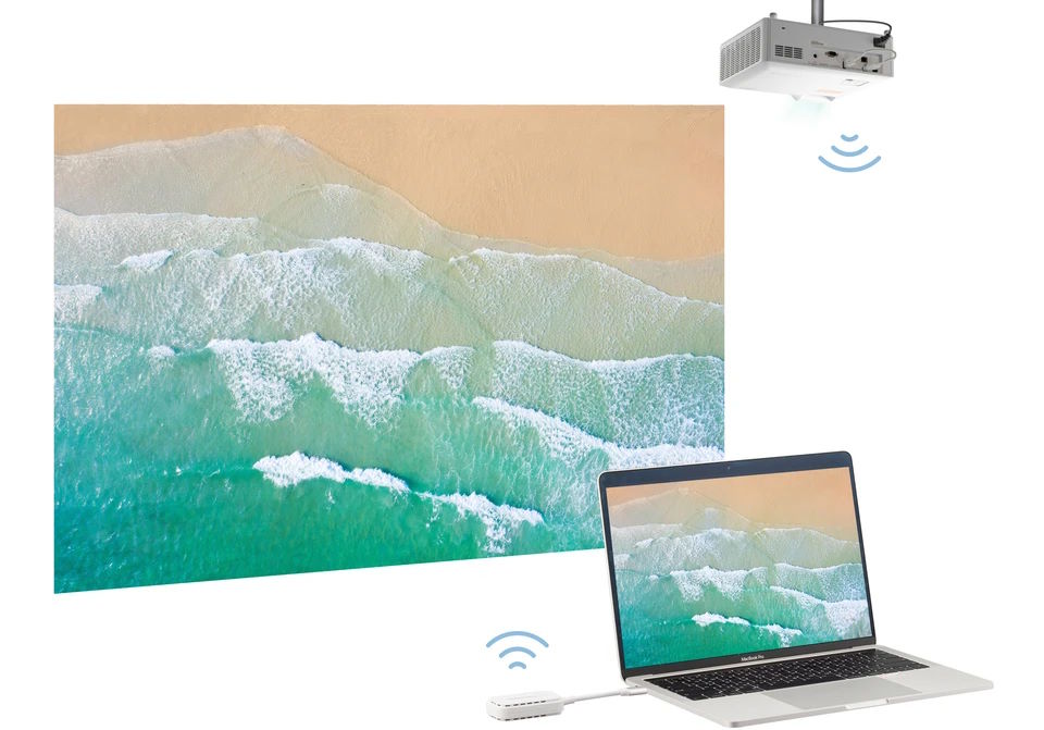 Tích hợp điều khiển mạng LAN – Quản lý tập trung dễ dàng Máy chiếu laser ViewSonic